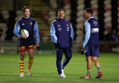 161026 - Dragons RFC v USA Perpignan - European Rugby Challenge Cup - USA Perpignan Head Coach Laurent Labit 