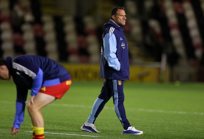 161026 - Dragons RFC v USA Perpignan - European Rugby Challenge Cup - USA Perpignan Head Coach Laurent Labit 