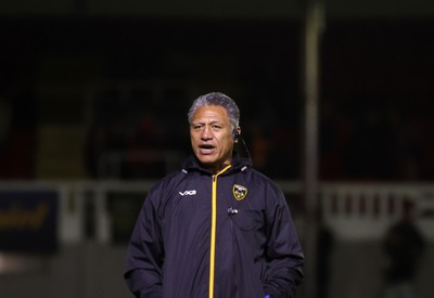 161026 - Dragons RFC v USA Perpignan - European Rugby Challenge Cup - Dragons Head Coach Filo Tiatia 