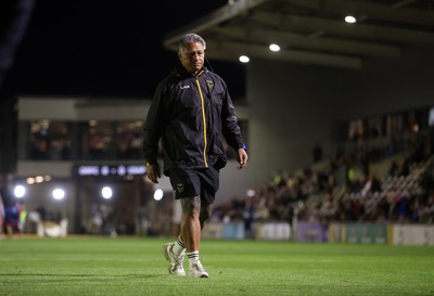161026 - Dragons RFC v USA Perpignan - European Rugby Challenge Cup - Dragons Head Coach Filo Tiatia 