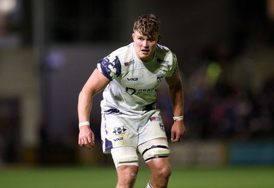 161026 - Dragons RFC v USA Perpignan - European Rugby Challenge Cup - Shane Lewis-Hughes of Dragons 