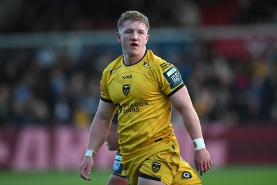 170426 - Dragons RFC v Vodacom Bulls - United Rugby Championship - Harry Beddall of Dragons