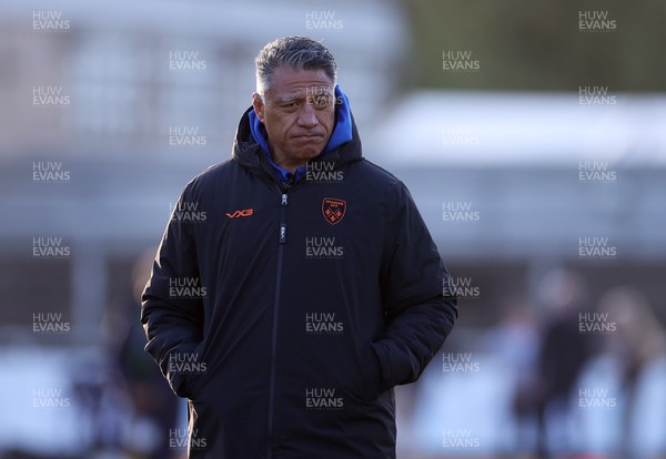 170426 - Dragons v Vodacom Bulls - United Rugby Championship - Dragons Head Coach Filo Tiatia 