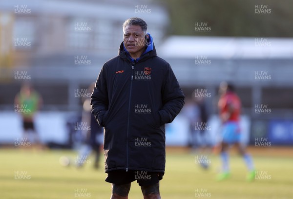 170426 - Dragons v Vodacom Bulls - United Rugby Championship - Dragons Head Coach Filo Tiatia 
