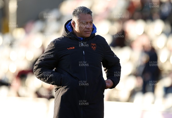 170426 - Dragons v Vodacom Bulls - United Rugby Championship - Dragons Head Coach Filo Tiatia 
