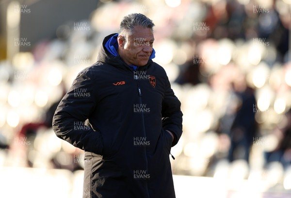 170426 - Dragons v Vodacom Bulls - United Rugby Championship - Dragons Head Coach Filo Tiatia 