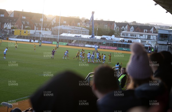 170426 - Dragons v Vodacom Bulls - United Rugby Championship - General View of Rodney Parade