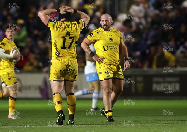 170426 - Dragons v Vodacom Bulls - United Rugby Championship - Dillon Lewis of Dragons 