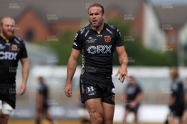 190921 - Dragons Rugby Kit Launch - Jamie Roberts