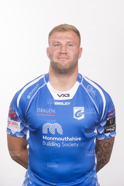 070818 - Dragons Rugby Squad - Ross Moriarty