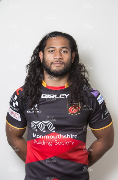 190917 - Dragons Rugby - Picture shows Dragons new signing Thretton Palamo