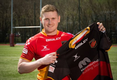 010518 - New Dragons Player Signing - Dafydd Howells