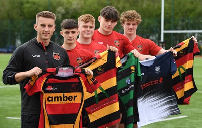 250521 -  Dragons signings Evan Lloyd, Che Hope, Ollie Andrew, Ryan Woodman and Joe Westwood