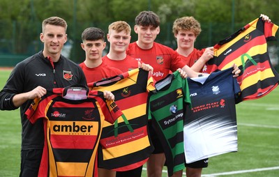 250521 -  Dragons signings Evan Lloyd, Che Hope, Ollie Andrew, Ryan Woodman and Joe Westwood