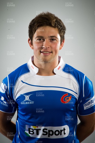 180814 - Newport Gwent Dragons Squad Portraits, 2014-15 - James Benjamin