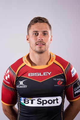 220815 - Newport Gwent Dragons Squad Portraits, 2015-16 season -Dorian Jones