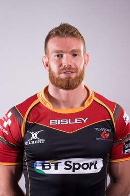 220815 - Newport Gwent Dragons Squad Portraits, 2015-16 season -Pat Leach