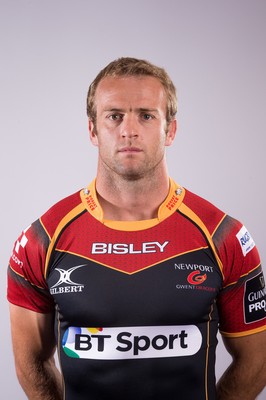 220815 - Newport Gwent Dragons Squad Portraits, 2015-16 season -Sarel Pretorius