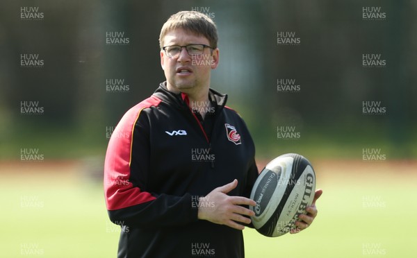 010419 - Dragons Training Session - James Chapron during training session ahead of travelling to South Africa