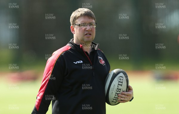 010419 - Dragons Training Session - James Chapron during training session ahead of travelling to South Africa