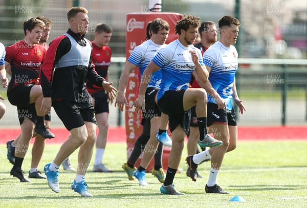 010419 - Dragons Training Session - Dragons players during training session ahead of travelling to South Africa
