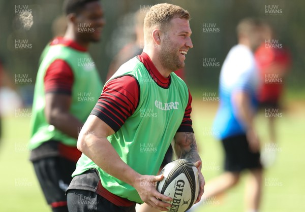 010419 - Dragons Training Session - Ross Moriarty during training session ahead of travelling to South Africa