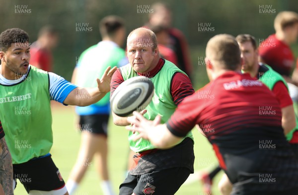 010419 - Dragons Training Session - Brok Harris during training session ahead of travelling to South Africa