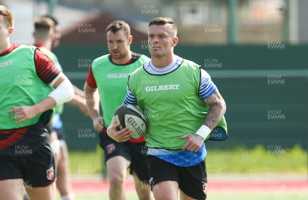010419 - Dragons Training Session - Tavis Knoyle during training session ahead of travelling to South Africa