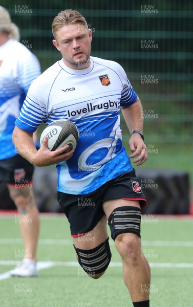 060818 - Dragons Training Session - Lewis Evans during Dragons training session