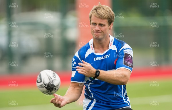 130717 - Dragons Training session, Ystrad Mynach - Nic Cudd during training session