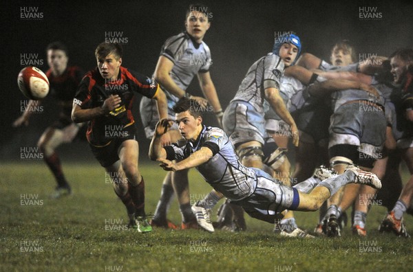 141112 - Dragons Under 16s v Blues North Under 16s - WRU Regional Age Grade Championship -