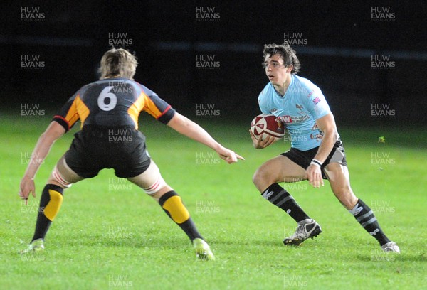 30.09.09 - WRU Age Grade Regional Championship, Dragons u18 v Ospreys u18 Ospreys' Tom Habberfield 