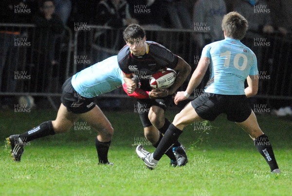 30.09.09 - WRU Age Grade Regional Championship, Dragons u18 v Ospreys u18 Dragons' Ellion Wheaton 