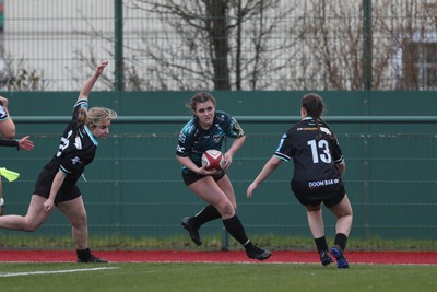 070124 - Dragons v Ospreys - Regional U18 Women's Championship - Dragons score a try