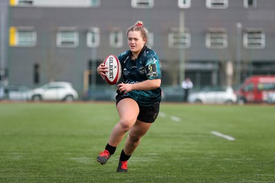 070124 - Dragons v Ospreys - Regional U18 Women's Championship - Dragons score a try