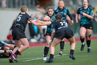 070124 - Dragons v Ospreys - Regional U18 Women's Championship - Dragons on the attack