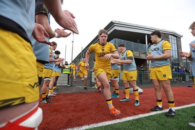 080226 - Dragons U18s v Cardiff U18s - Regional Age Grade - Tiaan Hall of Dragons 