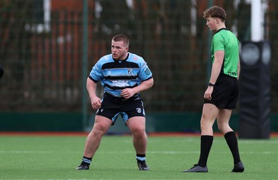 080226 - Dragons U18s v Cardiff U18s - Regional Age Grade - Adam Oaten of Cardiff 
