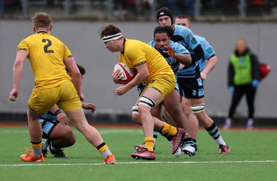 080226 - Dragons U18s v Cardiff U18s - Regional Age Grade - Troy Raymond of Dragons 