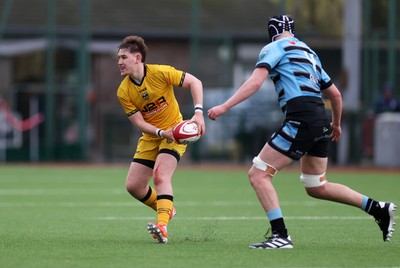 080226 - Dragons U18s v Cardiff U18s - Regional Age Grade - Tegwyn Mahoney of Dragons 