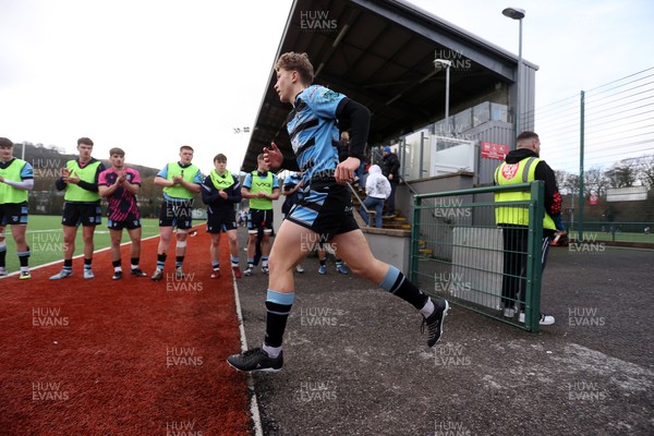 080226 - Dragons U18s v Cardiff U18s - Regional Age Grade - Finn Britton of Cardiff 