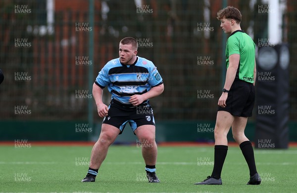 080226 - Dragons U18s v Cardiff U18s - Regional Age Grade - Adam Oaten of Cardiff 