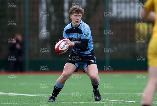 080226 - Dragons U18s v Cardiff U18s - Regional Age Grade - Finn Britton of Cardiff 
