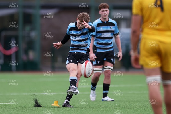 080226 - Dragons U18s v Cardiff U18s - Regional Age Grade - Finn Britton of Cardiff 