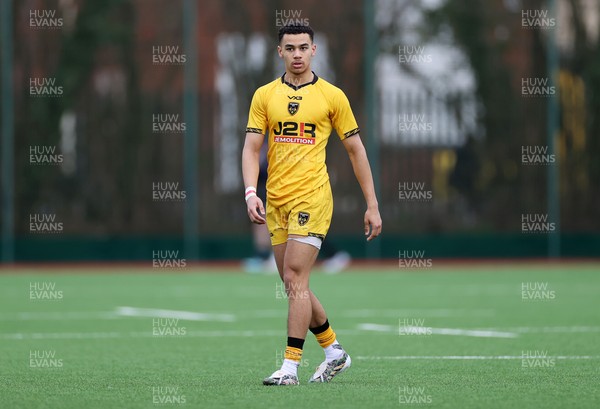 080226 - Dragons U18s v Cardiff U18s - Regional Age Grade - Ottis Mighten of Dragons 