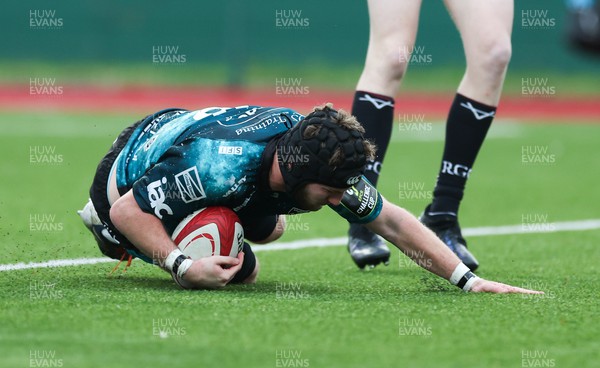 140124 - Dragons U18s v RGC U18s, Regional Age Grade Championship - Evan Minto of Dragons races in to score try