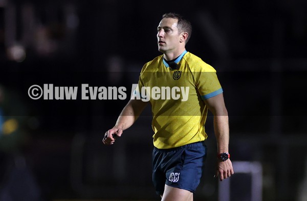 280122 - Dragons Rugby v Benetton Rugby - United Rugby Championship - Referee Andrew Brace