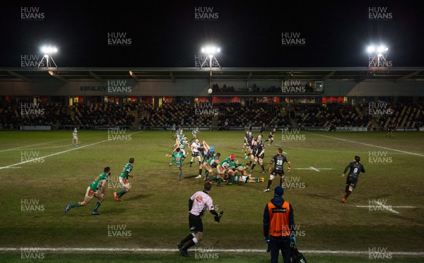 060320 - Dragons v Benetton Rugby, Guinness PRO14 - A general view of Rodney Parade as Dragons take on Benetton Rugby