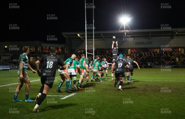 060320 - Dragons v Benetton Rugby, Guinness PRO14 - A general view of Rodney Parade as Dragons take on Benetton Rugby