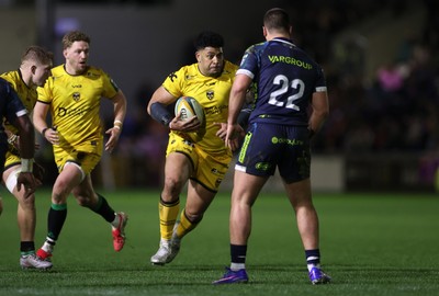 280226 - Dragons RFC v Benetton Rugby - United Rugby Championship - Fetuli Paea of Dragons 